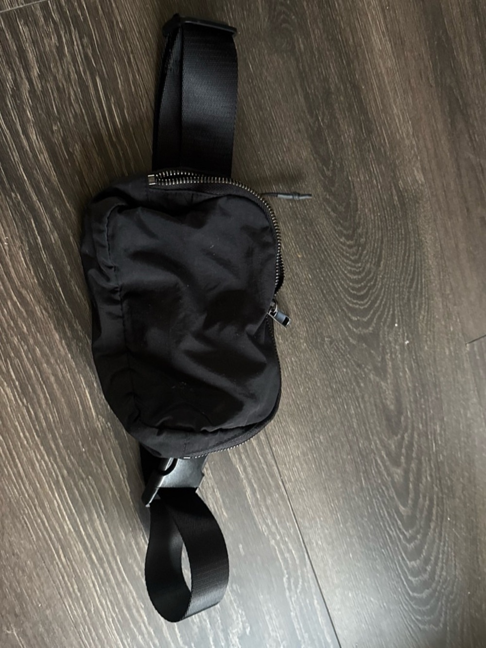 Black Sling Waist Bag